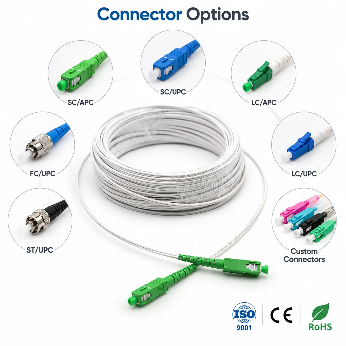Indoor Pre-Connectorized Drop Cable 3